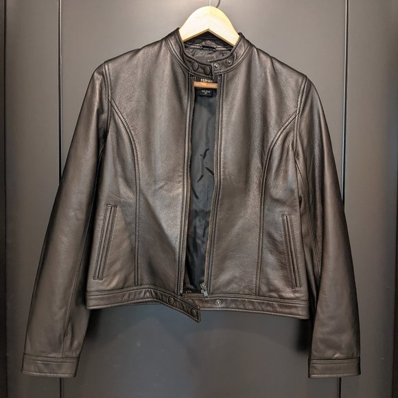 Vintage Parfait Genuine Leather Jacket - Picture 1 of 8